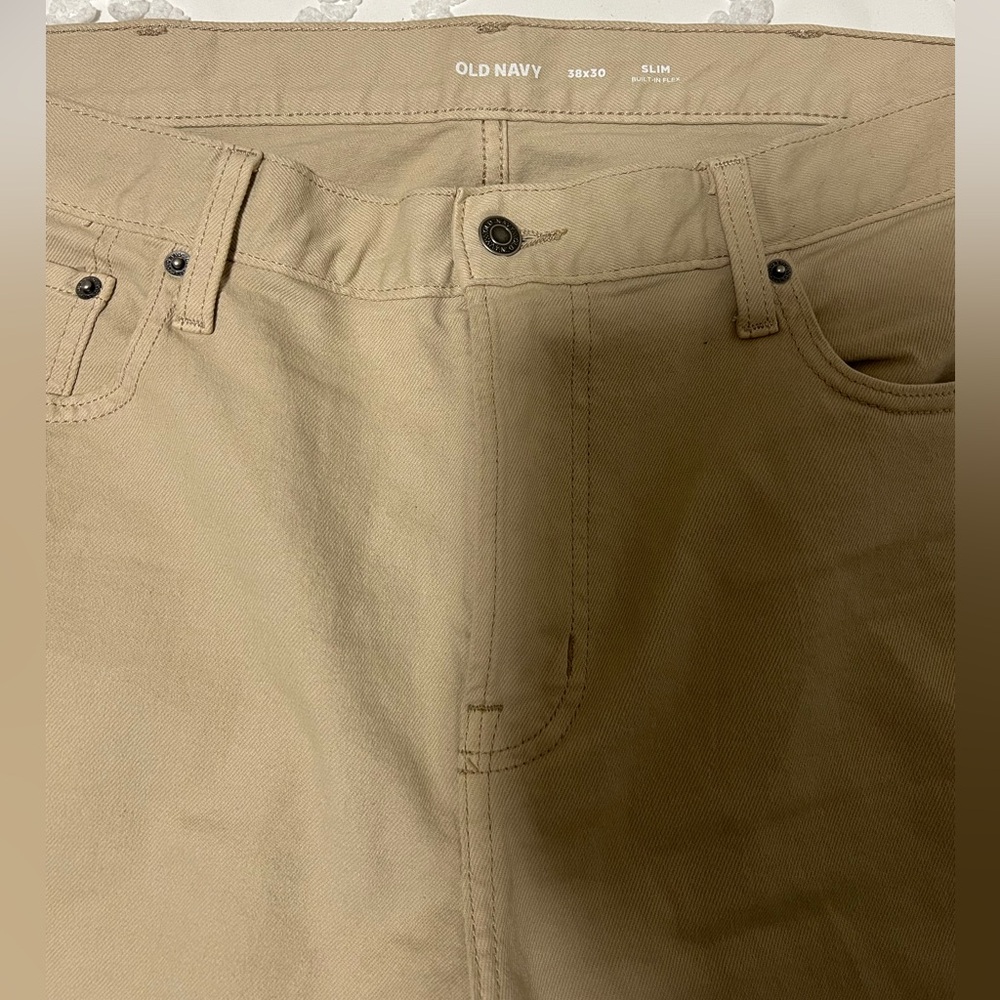 Tan old navy jeans men's